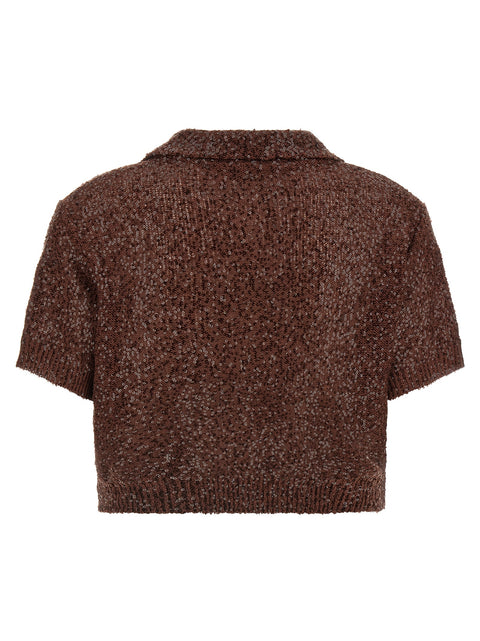 Brunello Cucinelli Knitted Polo Shirt