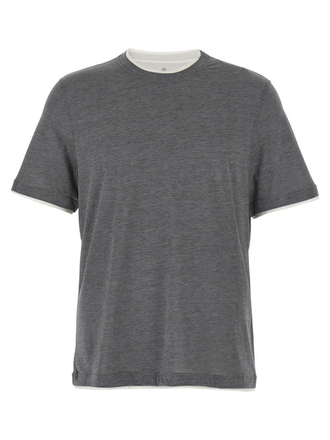 Brunello Cucinelli Layered T-shirt