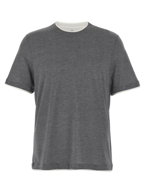 Brunello Cucinelli Layered T-shirt