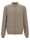 Brunello Cucinelli Light Flannel Bomber Jacket