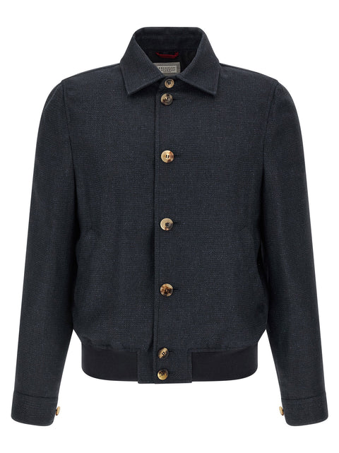 Brunello Cucinelli Linen Blend Jacket