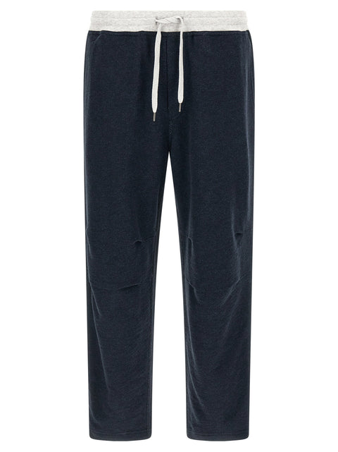 Brunello Cucinelli Linen Cotton Joggers