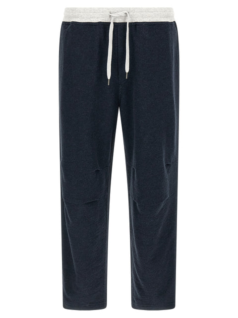 Brunello Cucinelli Linen Cotton Joggers