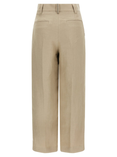 Brunello Cucinelli Linen Trousers