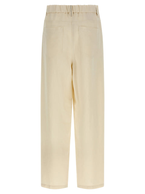 Brunello Cucinelli Linen Trousers