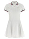 Brunello Cucinelli Logo Embroidery Tennis Dress