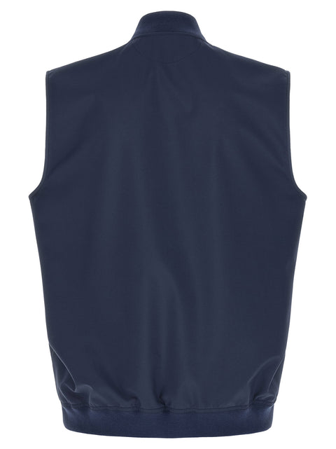 Brunello Cucinelli Logo Nylon Vest