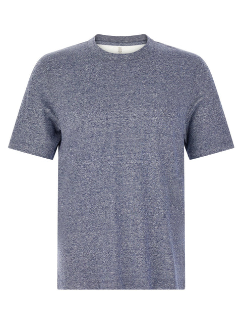 Brunello Cucinelli Mélange Linen Blend T-shirt