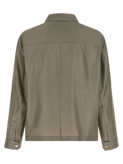 Brunello Cucinelli Membrane Silk Jacket