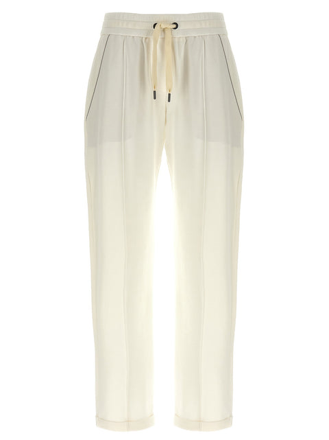 Brunello Cucinelli Monile Joggers
