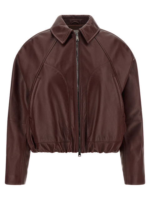Brunello Cucinelli Nappa Leather Jacket