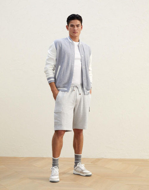 Brunello Cucinelli Pearl Cotton Joggers (Workout Pants)
