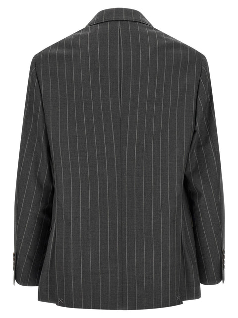 Brunello Cucinelli Pinstripe Blazer