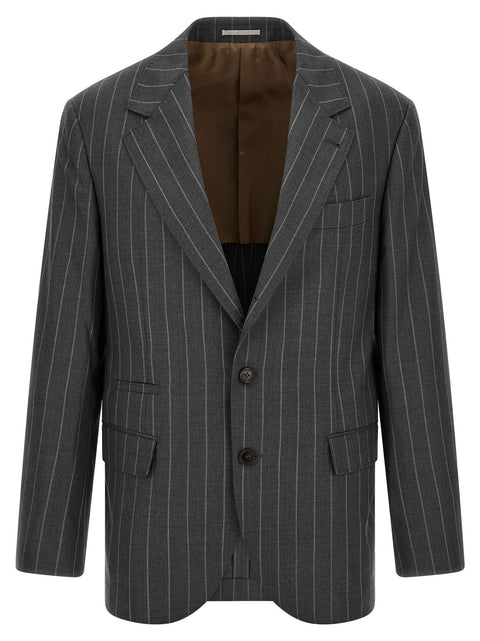 Brunello Cucinelli Pinstripe Blazer