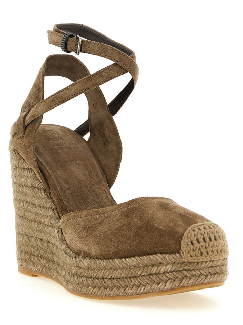 Brunello Cucinelli Precious Loop Espadrilles