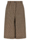 Brunello Cucinelli Prince Of Wales Lamé Bermuda Shorts