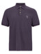 Brunello Cucinelli Purple Logo Embroidery Polo Shirt