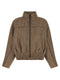 Brunello Cucinelli Shiny Zipper Pull Jacket