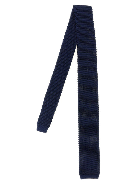 Brunello Cucinelli Silk Knit Tie
