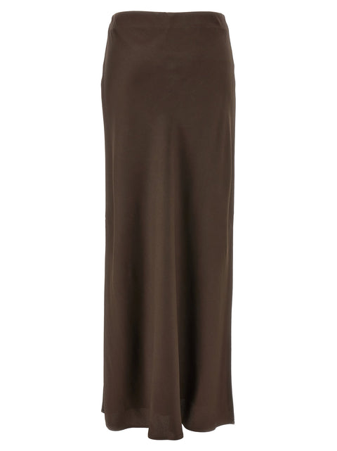 Brunello Cucinelli Slit Skirt