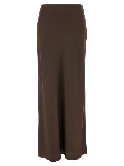Brunello Cucinelli Slit Skirt