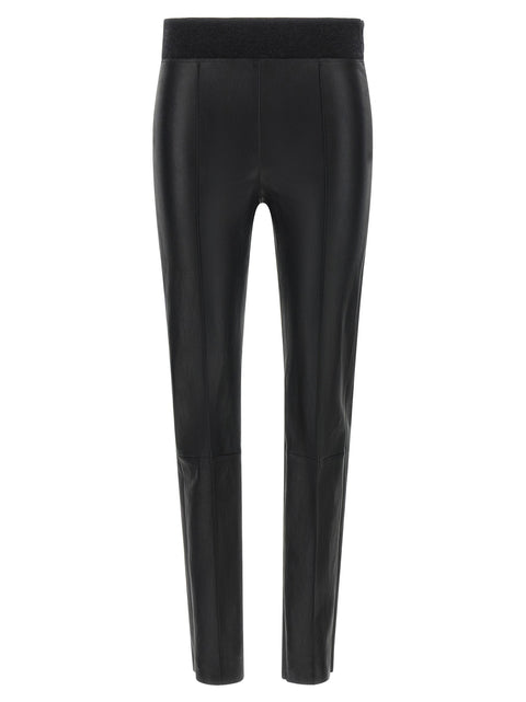 Brunello Cucinelli Stretch Nappa Leather Leggings
