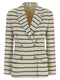 Brunello Cucinelli Striped Sweater Blazer
