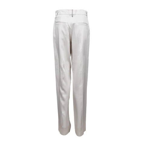 Brunello Cucinelli Yellow Acetate Dress Pants