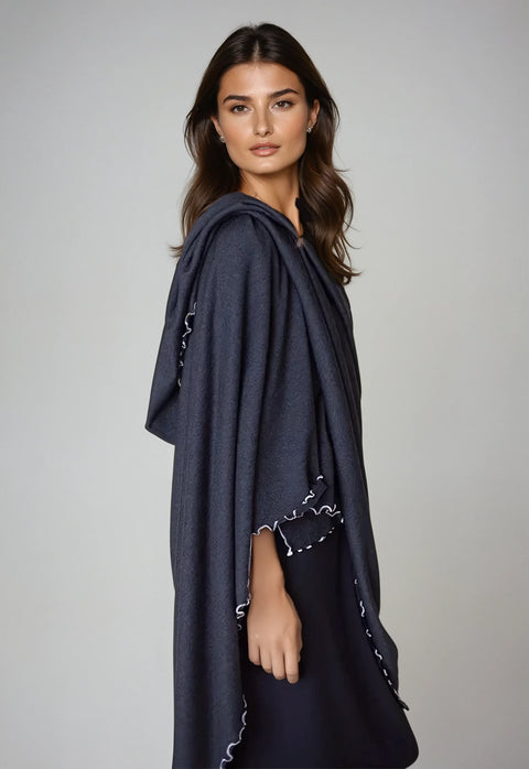 Buki Travel Wrap - Charcoal Grey