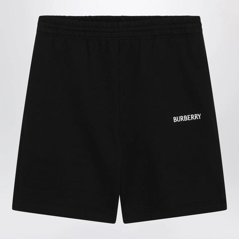 Burberry Black logo Shorts