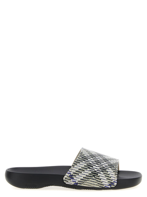 Burberry Dive Check Sandals