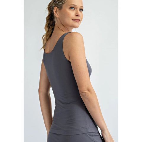 Butter Soft Tank Top Titanium-Tank Top-Rae Mode-S-Urbanheer