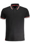 CAVALLI CLASS MEN'S SHORT SLEEVED POLO SHIRT BLACK-Polo-CAVALLI CLASS-BLACK-M-Urbanheer