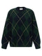 Be You Diamond-shaped Crew Neck Sweater