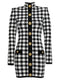 Balmain Vichy Knit Dress