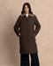 COBH Coat with Camel-Effect Fur Interior and Fur Collar