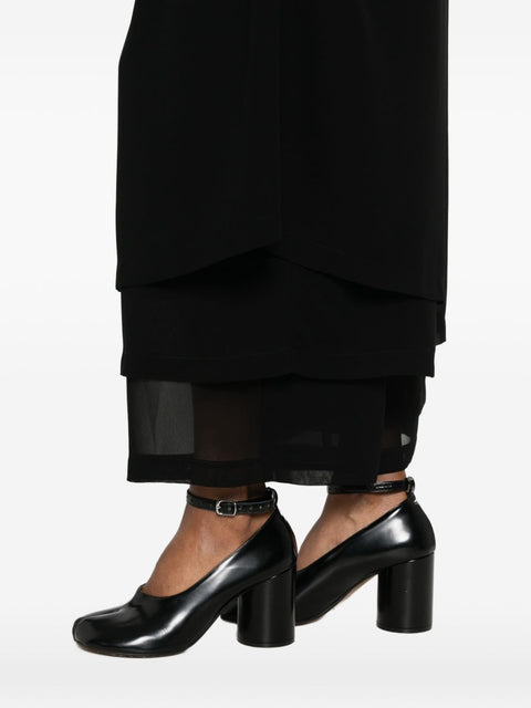 COMME COMME Trousers BLACK