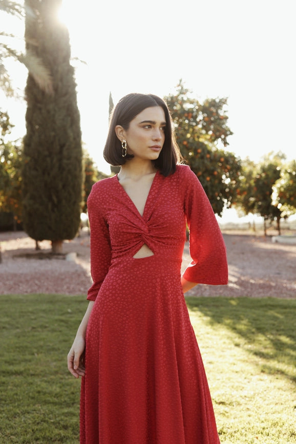 Carmine Dress from Cayro Woman exclusive at Urbanheer.