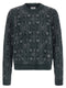 Casablanca Fluffy Monogram Sweater