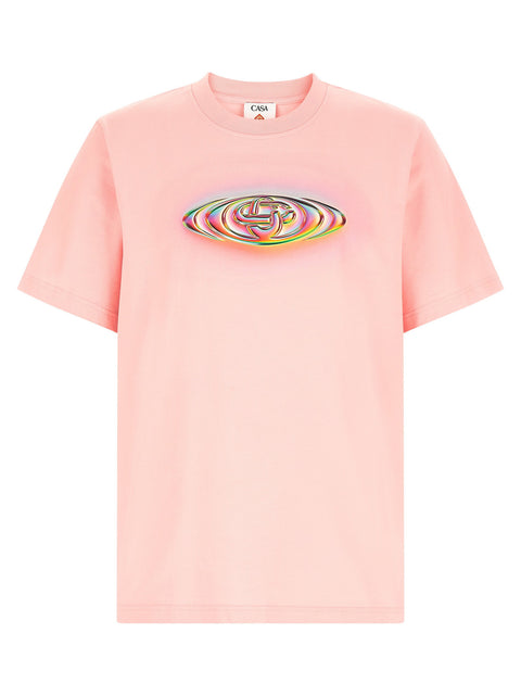 Casablanca Martin Naumann Glass Logo T-shirt