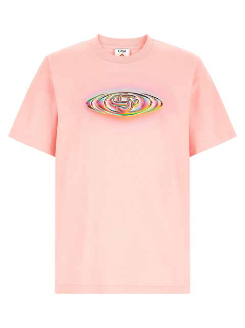 Casablanca Martin Naumann Glass Logo T-shirt