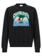 Casablanca Palm Tree Emblem Embroidered Sweatshirt