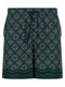 Casablanca Radiating Monogram Shorts
