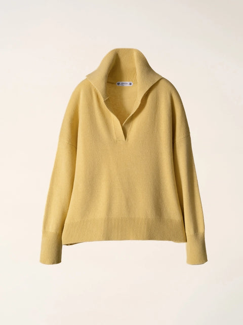 Cashmere Mix Maxi Polo