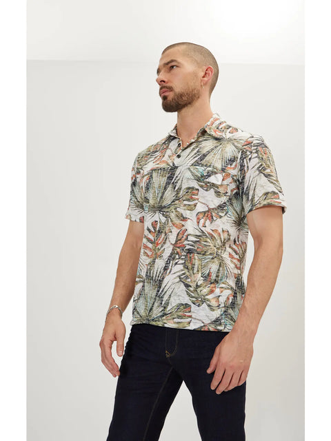 Casual Shirt - Green White
