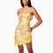 Chic 3D Floral Applique Tube Top Short Summer Dress (Copy)-Dress-Productseeker-L-Yellow-Urbanheer