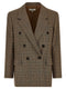 Chloé Check Double-breasted Blazer