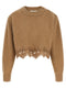 Chloé Cropped Lace Sweater