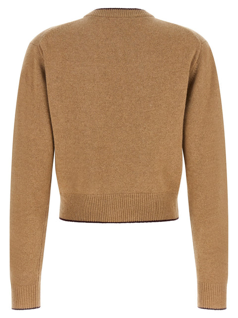 Chloé Heart Intarsia Cardigan