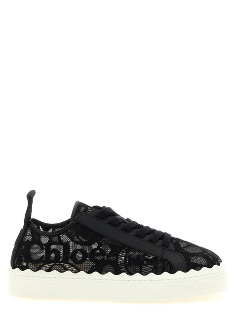 Chloé Lauren Lace Sneakers